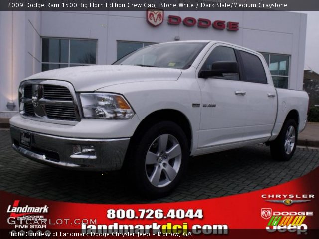 2009 Dodge Ram 1500 Big Horn Edition Crew Cab in Stone White