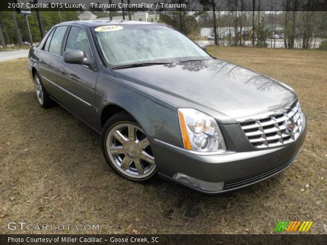 2007 Cadillac DTS Luxury in Titanium ChromaFlair