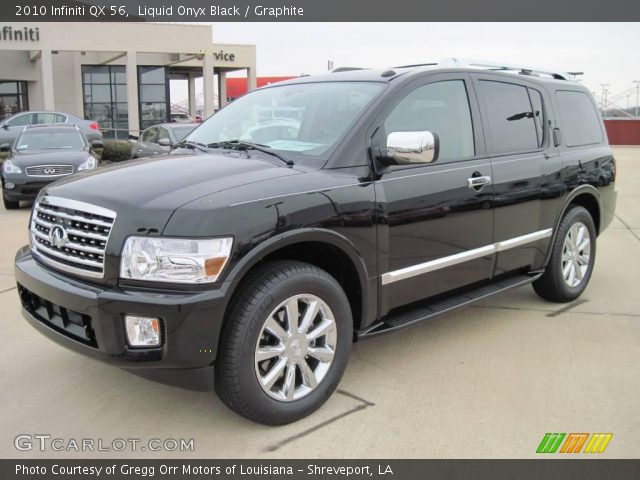 2010 Infiniti QX 56 in Liquid Onyx Black