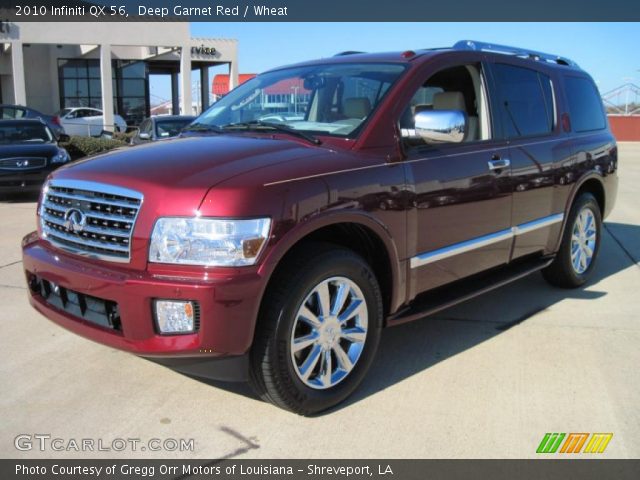 2010 Infiniti QX 56 in Deep Garnet Red