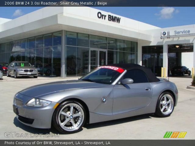 2006 BMW Z4 3.0si Roadster in Silver Grey Metallic