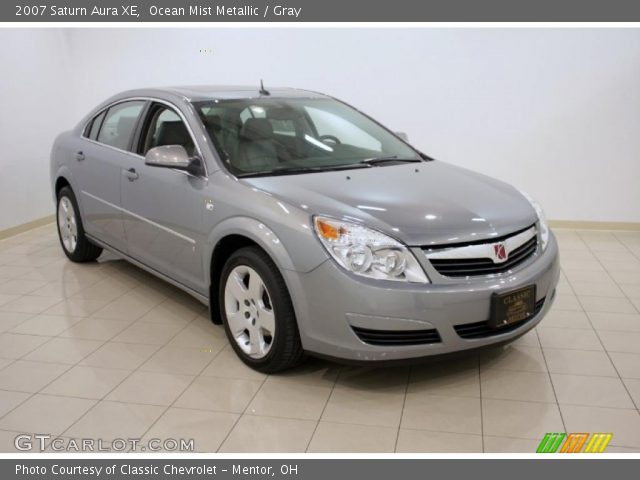 2007 Saturn Aura XE in Ocean Mist Metallic