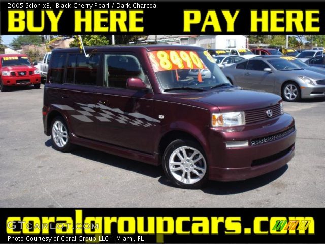 2005 Scion xB  in Black Cherry Pearl