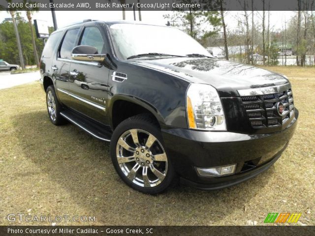 2008 Cadillac Escalade AWD in Black Raven