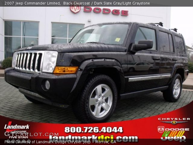 2007 Jeep Commander Limited in Black Clearcoat