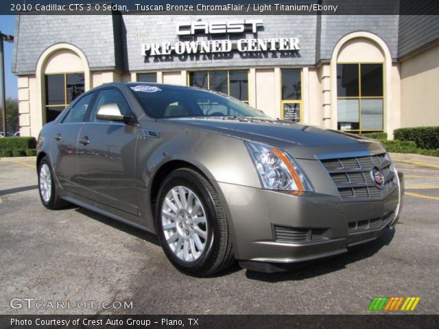 2010 Cadillac CTS 3.0 Sedan in Tuscan Bronze ChromaFlair