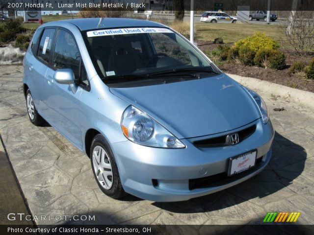 2007 Honda Fit  in Lunar Mist Blue Metallic