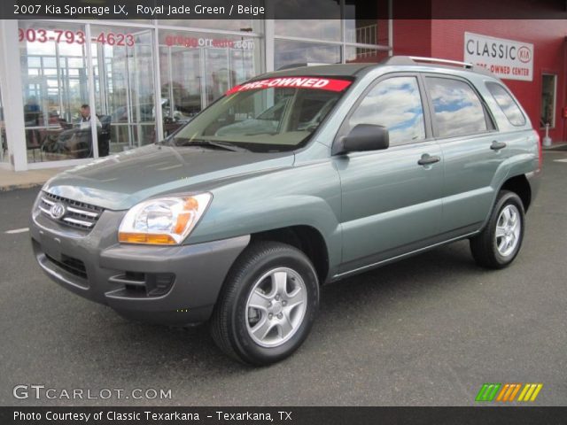 2007 Kia Sportage LX in Royal Jade Green