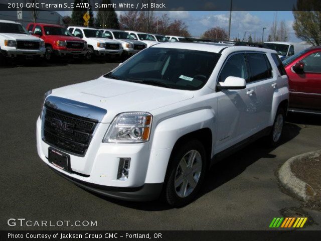 2010 GMC Terrain SLE AWD in Summit White