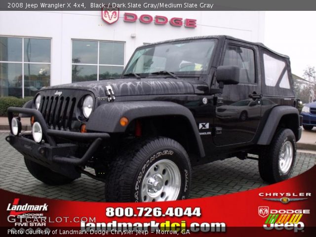 2008 Jeep Wrangler X 4x4 in Black