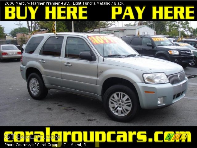 2006 Mercury Mariner Premier 4WD in Light Tundra Metallic