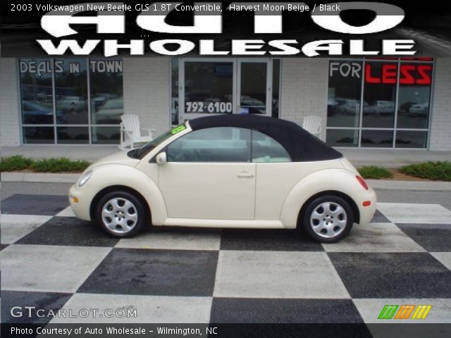 2003 Volkswagen New Beetle GLS 1.8T Convertible in Harvest Moon Beige