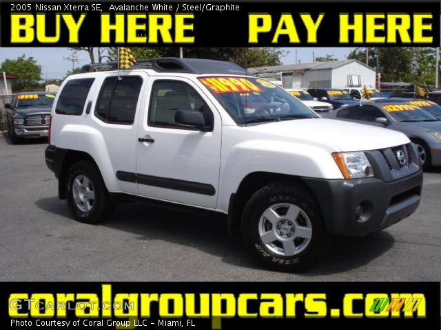 2005 Nissan Xterra SE in Avalanche White