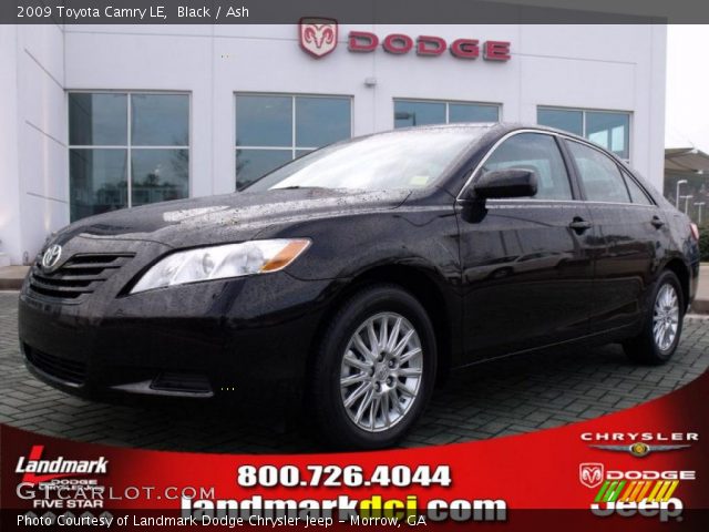 2009 Toyota Camry LE in Black