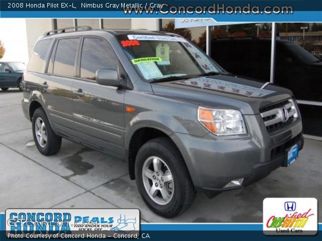 2008 Honda Pilot EX-L in Nimbus Gray Metallic