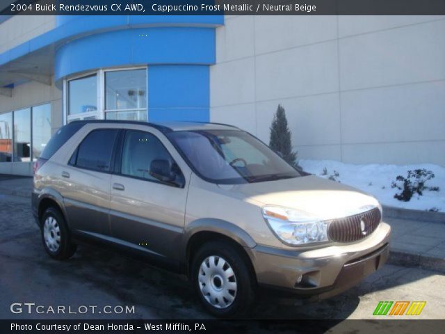 2004 Buick Rendezvous CX AWD in Cappuccino Frost Metallic
