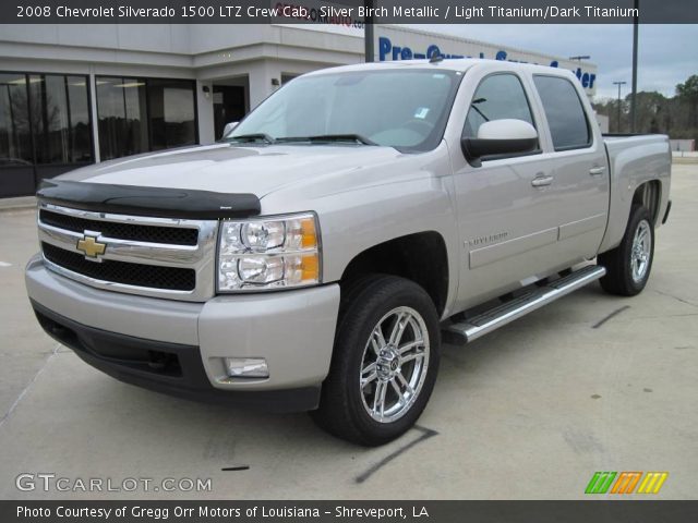 2008 Chevrolet Silverado 1500 LTZ Crew Cab in Silver Birch Metallic