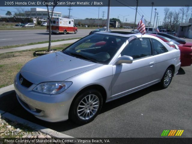 2005 Honda Civic EX Coupe in Satin Silver Metallic