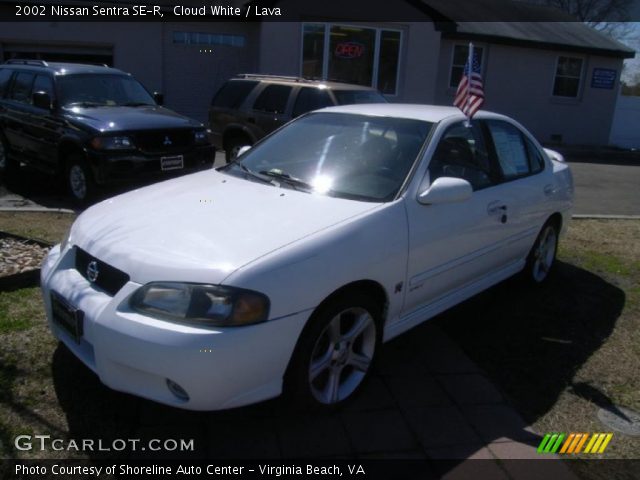 2002 Nissan Sentra SE-R in Cloud White