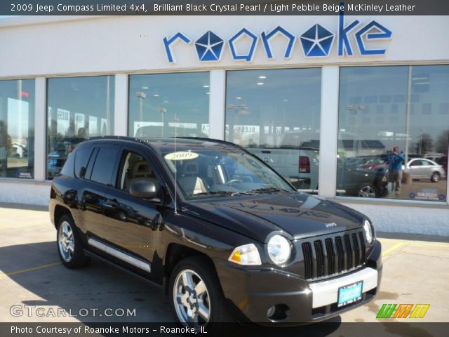 2009 Jeep Compass Limited 4x4 in Brilliant Black Crystal Pearl