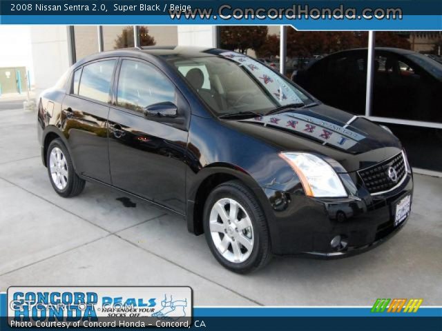 2008 Nissan Sentra 2.0 in Super Black