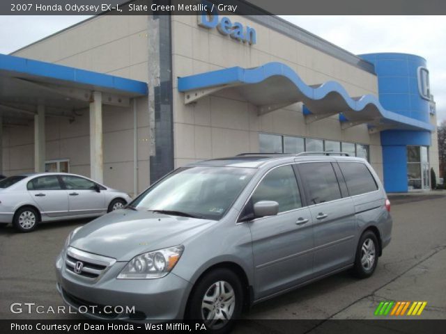 2007 Honda Odyssey EX-L in Slate Green Metallic