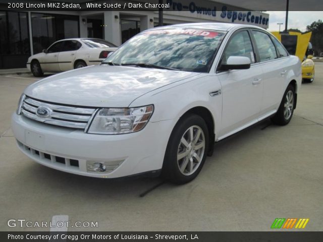 2008 Lincoln MKZ Sedan in White Suede