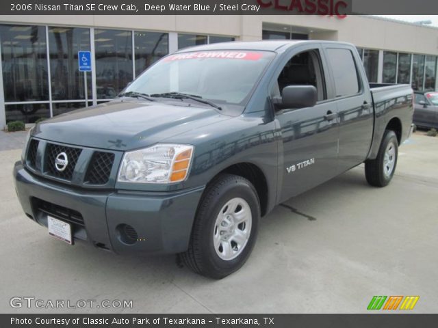 Deep water blue nissan titan #2