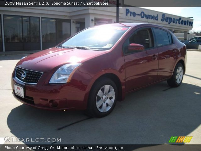 2008 Nissan Sentra 2.0 in Sonoma Sunset