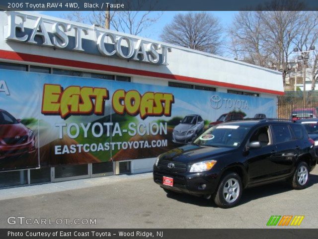 2006 Toyota RAV4 4WD in Black