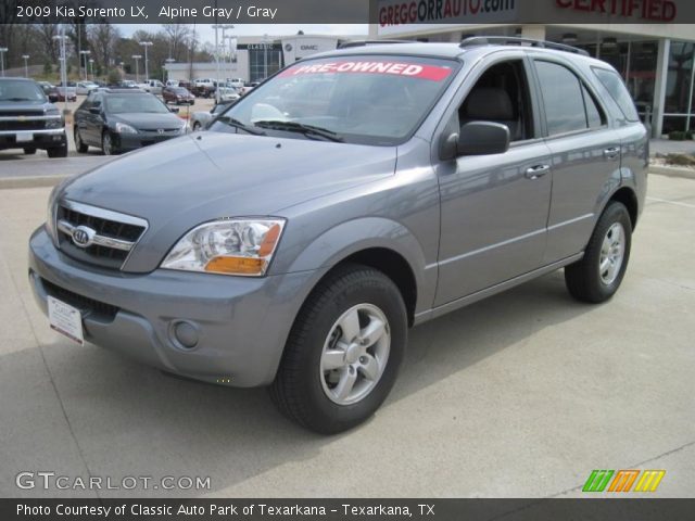 2009 Kia Sorento LX in Alpine Gray