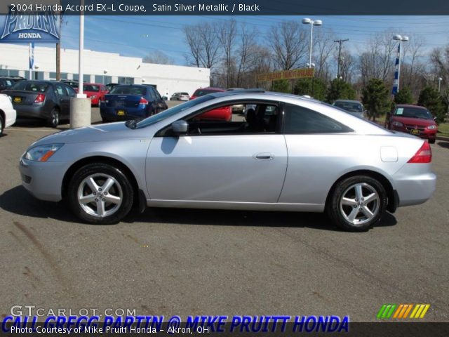 2004 Honda Accord EX-L Coupe in Satin Silver Metallic