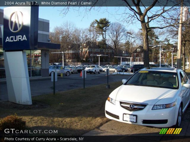 2004 Acura TL 3.2 in White Diamond Pearl