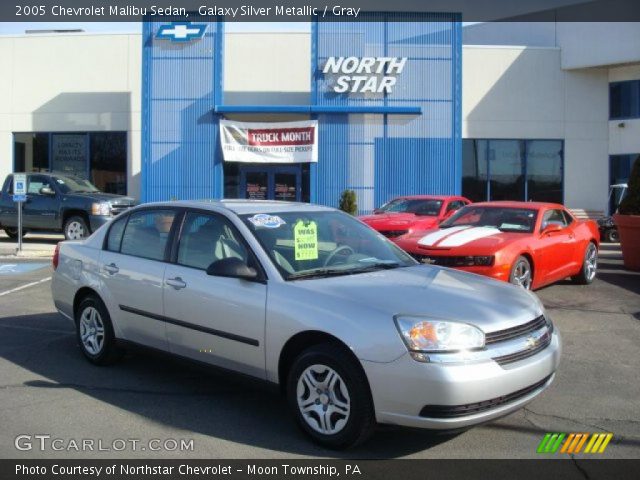 2005 Chevrolet Malibu Sedan in Galaxy Silver Metallic