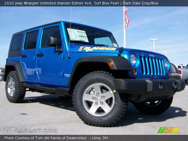 Surf blue jeep wrangler unlimited for sale #3