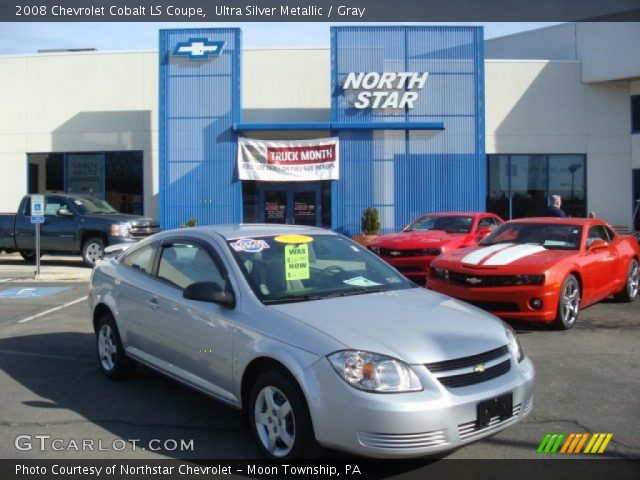 2008 Chevrolet Cobalt LS Coupe in Ultra Silver Metallic