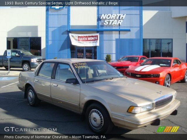 1993 Buick Century Special Sedan in Light Driftwood Metallic