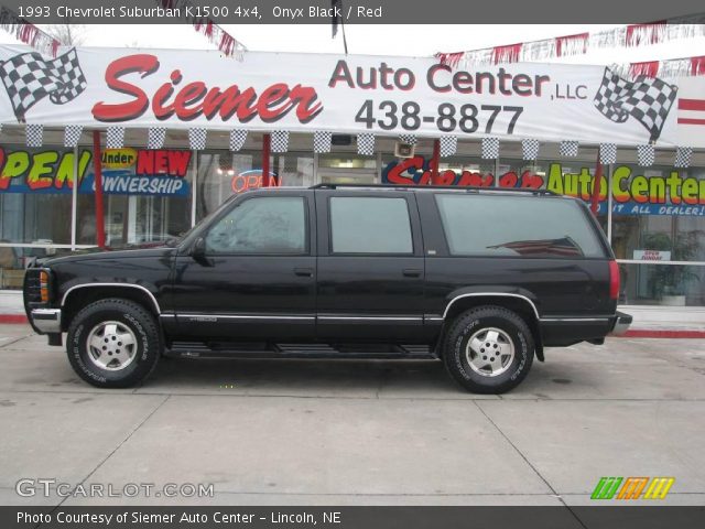 1993 Chevrolet Suburban K1500 4x4 in Onyx Black