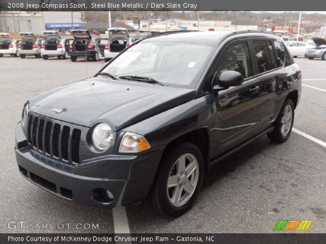 2008 Jeep Compass Sport in Steel Blue Metallic