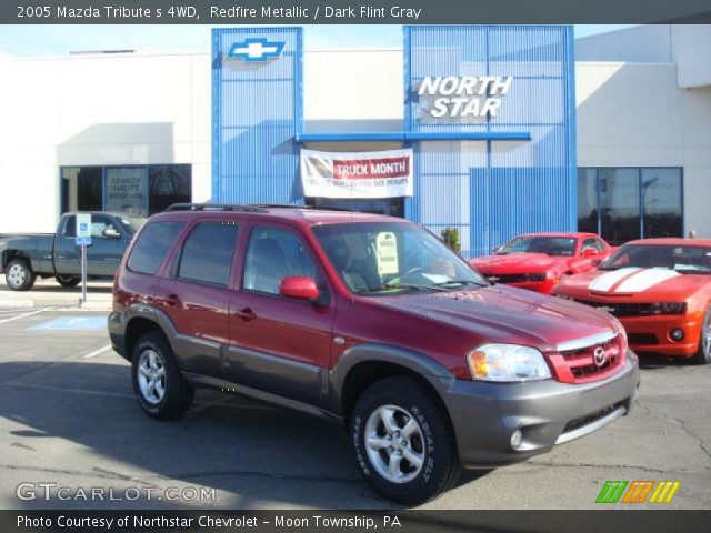 2005 Mazda Tribute s 4WD in Redfire Metallic