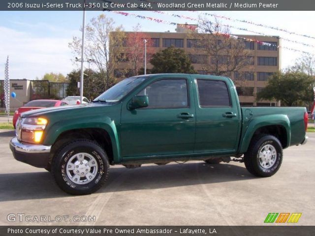 2006 Isuzu i-Series Truck i-350 LS Crew Cab 4x4 in Woodland Green Metallic