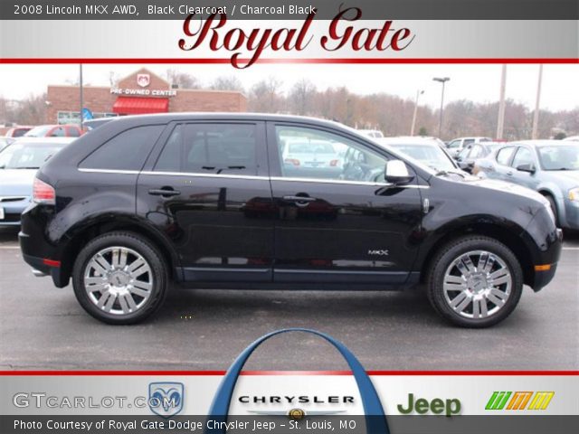 2008 Lincoln MKX AWD in Black Clearcoat