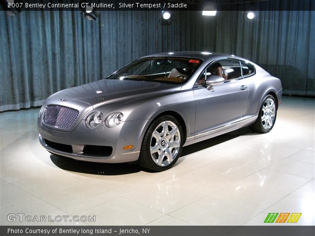 2007 Bentley Continental GT Mulliner in Silver Tempest
