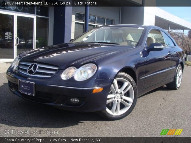 2007 Mercedes-Benz CLK 350 Coupe in Black