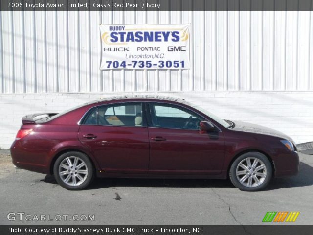 2006 Toyota Avalon Limited in Cassis Red Pearl
