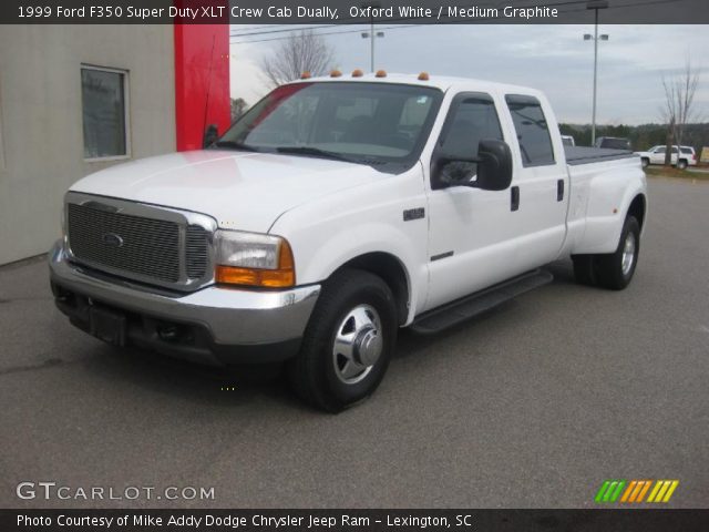 1999 Ford F350 Super Duty XLT Crew Cab Dually in Oxford White