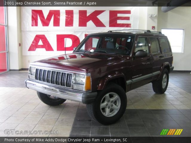 2001 Jeep Cherokee Sport in Sienna Pearlcoat