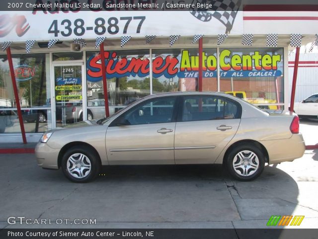 2007 Chevrolet Malibu LS Sedan in Sandstone Metallic