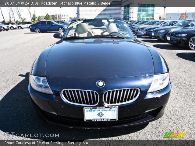 2007 BMW Z4 3.0si Roadster in Monaco Blue Metallic
