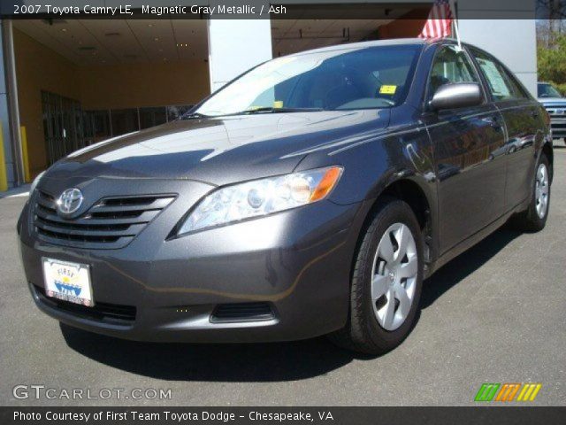 2007 Toyota Camry LE in Magnetic Gray Metallic